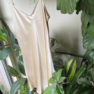 Reformation 100% silk Cher dress